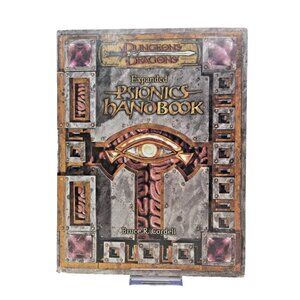Expanded Psionics Handbook Dungeons & Dragons First Print April 2004 Hardcover